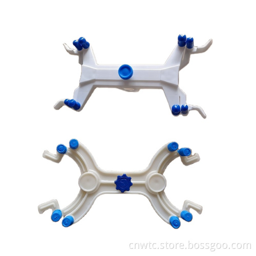 Plastic Burette Holders and Butterfly Clamps for Laboratory Use